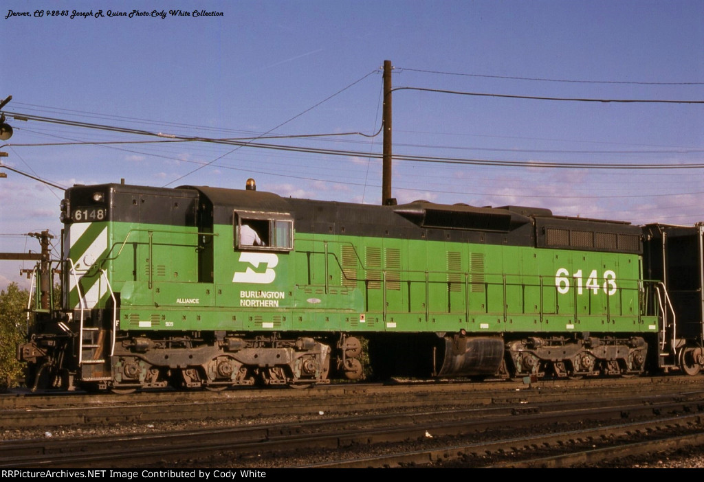 Burlington Northern SD9 6148